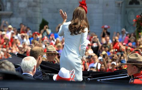 kate middleton and prince william s royal tour canada day 2011 is red hot daily mail online