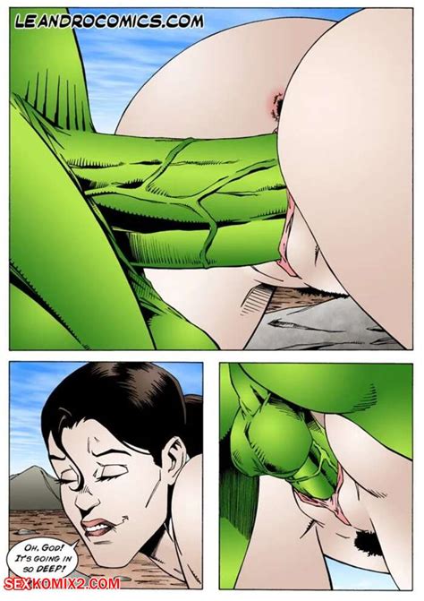 Porn Comic Hulk Chapter Leandro Comics Sex Comic Hot Brunette