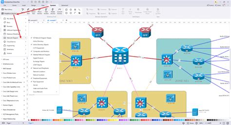 Free Editable Network Topology Examples Templates Edrawmax Images