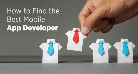 Mobile apps on the app stores have increased substantially and every business is trying to build apps to provide a new interface to the customers. How to Find the Best Mobile App Developer | Techcronus