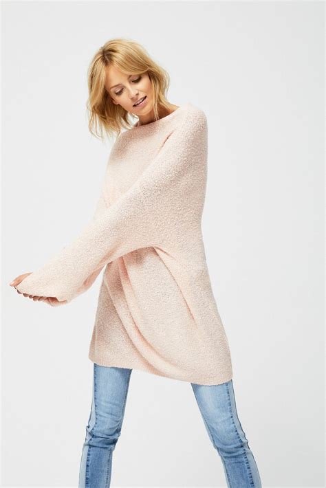 Sweter oversize - | Moodo