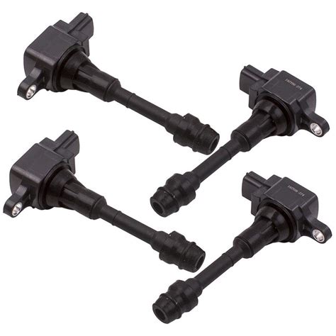 4x ignition coils pack compatible for nissan x trail 01 09 t30 t31 2 5l qr25de 22448 8h300