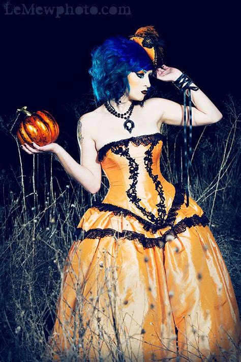 halloween dress cinderella pumpkin orange and black gown by kmkostumes on etsy halloween