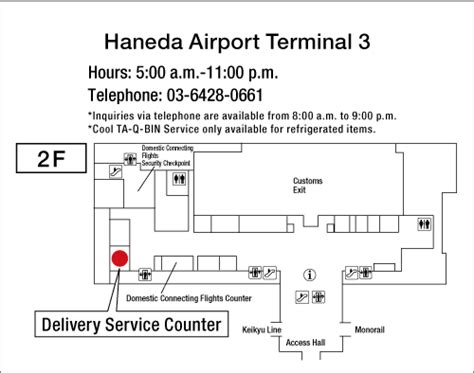 Haneda Airport Terminal 3 Jal Abc Arrival Counter Living In Japan