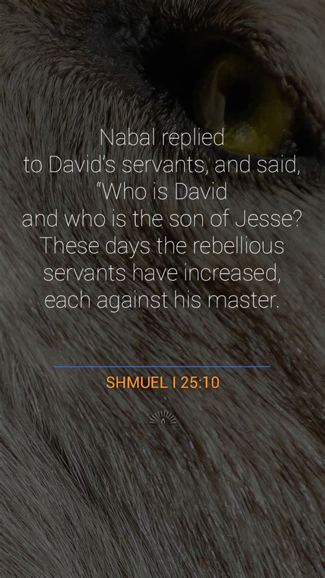 1 Samuel Chapter 25 Daily Holy Bible Reading