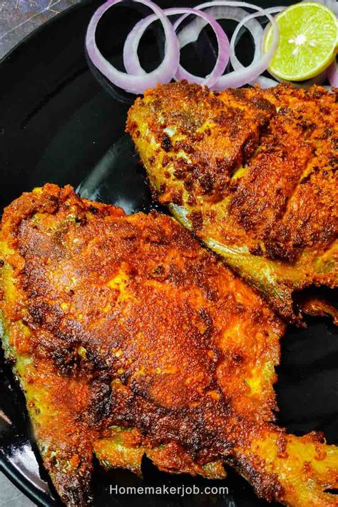 Tandoori Paplet Fish Fry Fried Pomfret Tandoori Fry Recipe