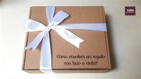 😍cómo Envolver Un Regalo Con Cinta O Lazo Wrap Ts Decorar Caja De