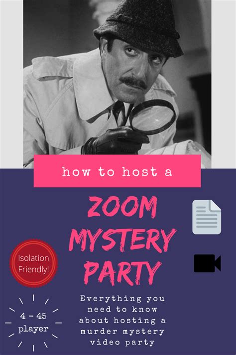 Had such fun hosting this virtual murder mystery game via zoom. Pin on juegos