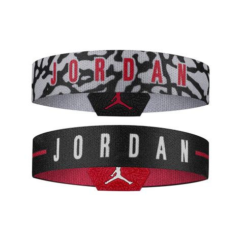 Air Jordan Basketball Baller Bands Pack Red Black Grey Trakovi