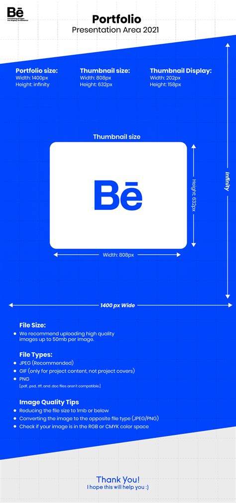 Behance 2021 Portfolio Dimensions On Behance