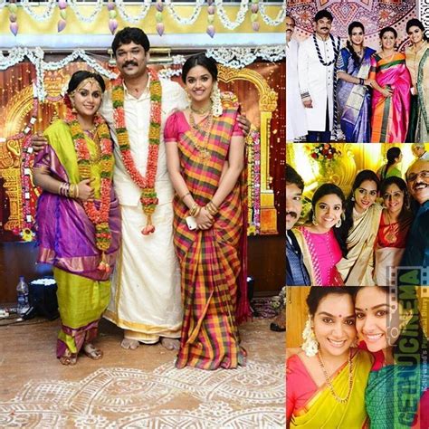 Actress Keerthi Suresh Sister Revathi Wedding Photos Lovely Telugu