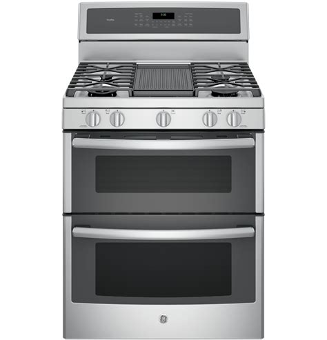 General Electric Pgb980zejss 30 Inch Freestanding Double Oven Gas Range With 5 Sealed Burners 6