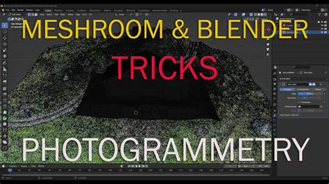 Photogrammetry Meshroom And Blender Tricks Youtube
