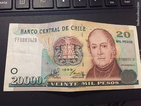 20000 Pesos Chilenos Comprar Billetes Internacionales Antiguos En