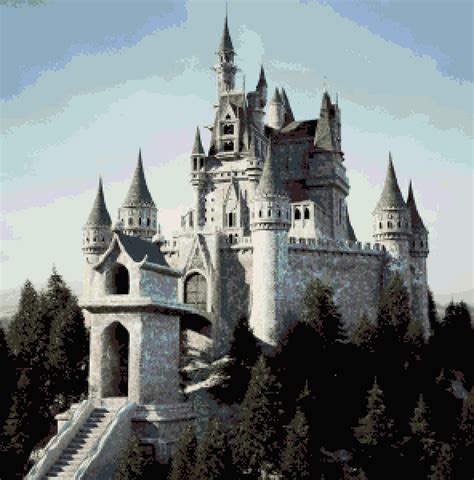 Old Fairytale Castle Fantasy Castle Setting Inspired Etsy