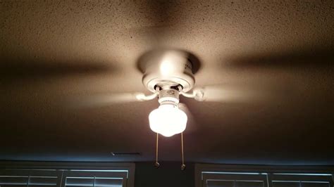 This fan is ideal for rooms up to 10 ft. 42" Hampton Bay Littleton Ceiling Fan - YouTube