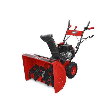 Power Smart 208cc 24 In Two Stage Electric Start Gas Snow Blower At