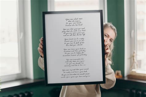 She Is Gone Funeral Reading Print Poem Funeral Favors Etsy Finland