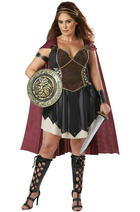 spartan xena glorious gladiator warrior adult women costume ebay