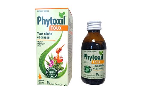 Phytoxil Toux S Che Et Grasse Sirop Ml Pharma M Dicaments Com