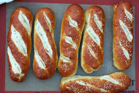 Did you make this recipe? challah pretzel hot dog or burger buns (vegan!) — Recipe ...