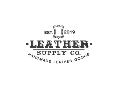 Leather Logo By Boris Rayich On Dribbble