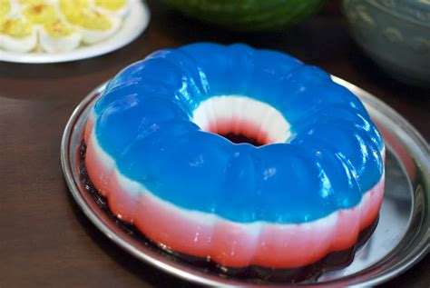 Red White And Blue Jello Salad Cupcake Diaries