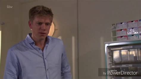 No copyright infringement intended (owned by itv). Emmerdale - Robert Kiss Aaron On Forehead (24th October 2016) - YouTube