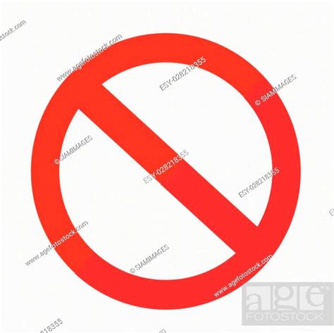 Blank Ban Symbol Icon Stock Vector Vector And Low Budget Royalty Free