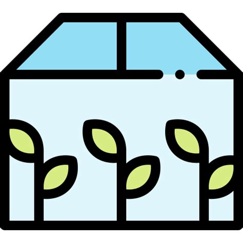 Greenhouse Free Buildings Icons