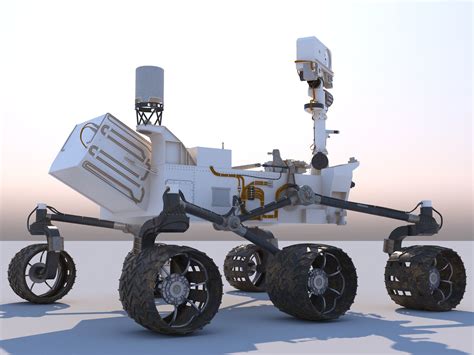 Curiosity Mars Rover 3d Model Cgtrader
