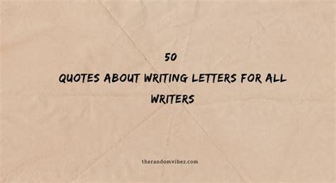 Collection 50 Quotes About Writing Letters For All Writers