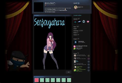 Senjougahara Steam Profile Design Animated By Sonnyblack50 On