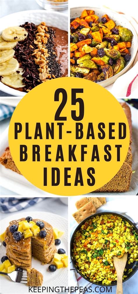 25 Plant Based Breakfast Ideas Plant Based Breakfast Healthy