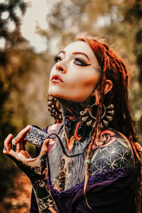 Morgin Riley Warrior Woman Girl Tattoos Fantasy Girl