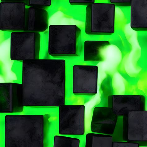 Green Cube Minimalism Simple Background Emerald Wallpaper Resolution