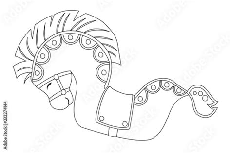 Kuda Lumping Javanese Indonesian Traditional Art Cartoon Vector