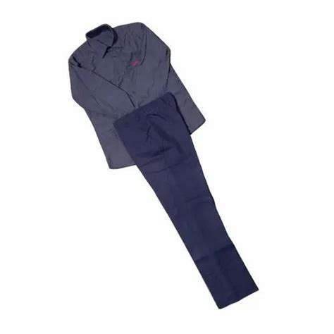 Blue Mens Poly Cotton Security Uniform Size Large At Rs 310set In Meerut