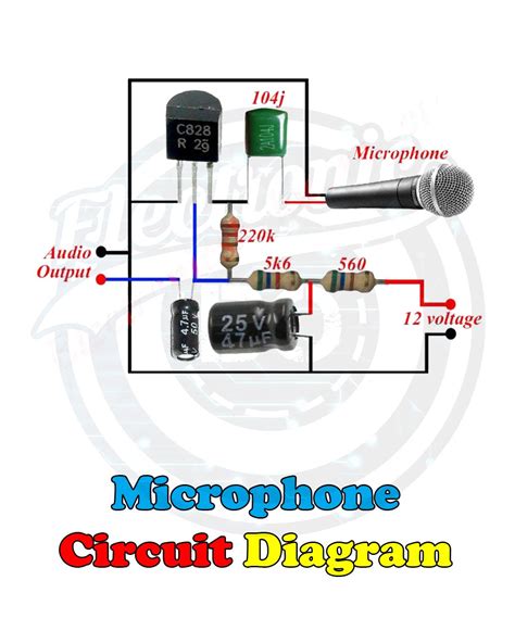 Bluetooth Microphone Circuit Diagram
