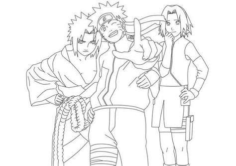 Coloriage Naruto Contre Sasuke Télécharger Et Imprimer Gratuit Sur