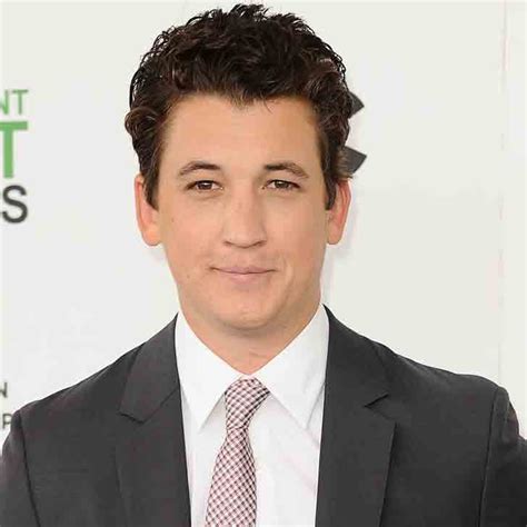 He lived in several places as a child, because of his father's career as a nuclear plant engineer, sp. Miles Teller | POPSUGAR Entertainment