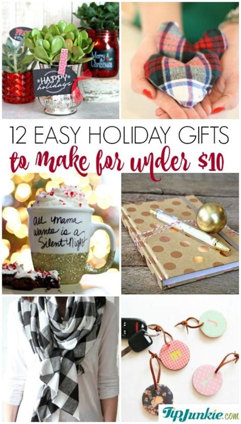 I love giving and receiving diy gifts for christmas! 12 Easy Holiday Gifts to Make for Under $10 | Christmas ...