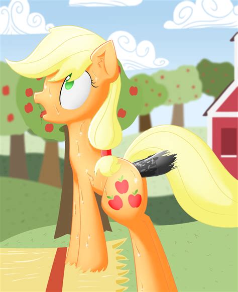 Rule 34 Anal Anal Sex Apple Applejack Mlp Artist Request Barn Blonde Hair Clouds Cutie Mark