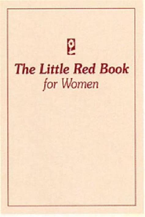 the little red book for women by anonymous english hardcover book free shippin 9781592850822