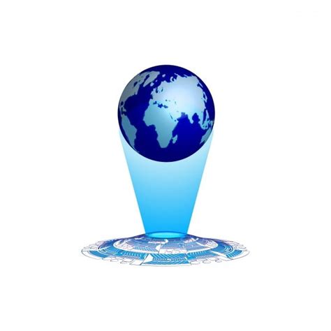 Blue World Vector Design Images Blue World Earth World World 3d Png