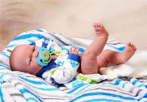 Baby Boy Doll Newborn Reborn Inch Real Alive Soft Vinyl Preemie