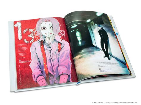 Tokyo Ghoul Illustrations Zakki Book By Sui Ishida Official