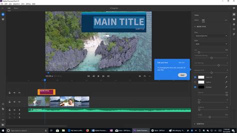 Drag the title on the video clip to place it into the desired position. Adobe Premiere Rush CC Review & Rating | PCMag.com