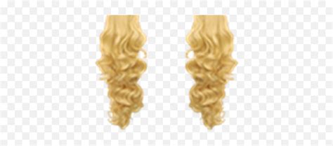 Simple Curly Blonde Hair Extensions Roblox Hair Design Pngblond Hair