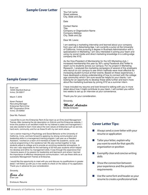 32 Best Sample Cover Letter Examples For Job Applicants